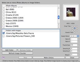Screenshot of Mazaika's New Library screen
