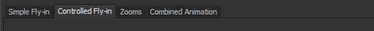 Animation tabs