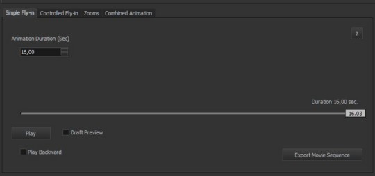 Simple Fly-in Page